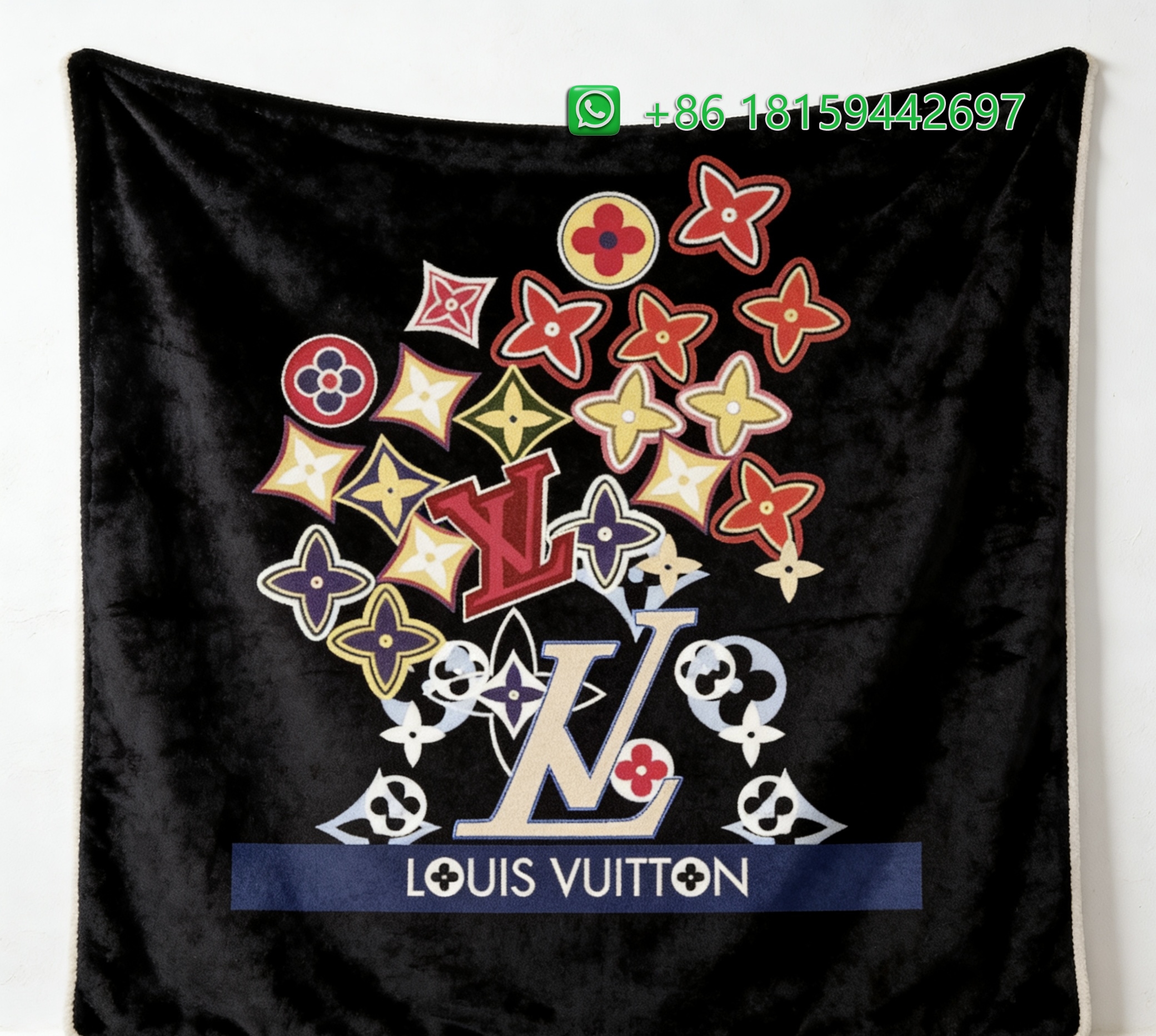 Louis Vuitton Throw Blankets